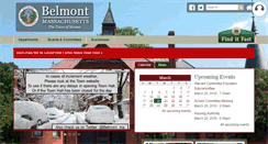 Desktop Screenshot of belmont-ma.gov